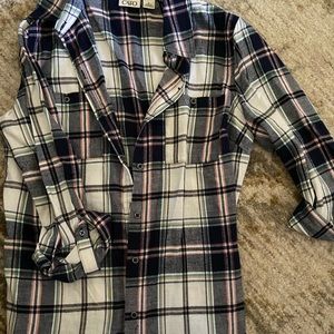 Plaid tunic